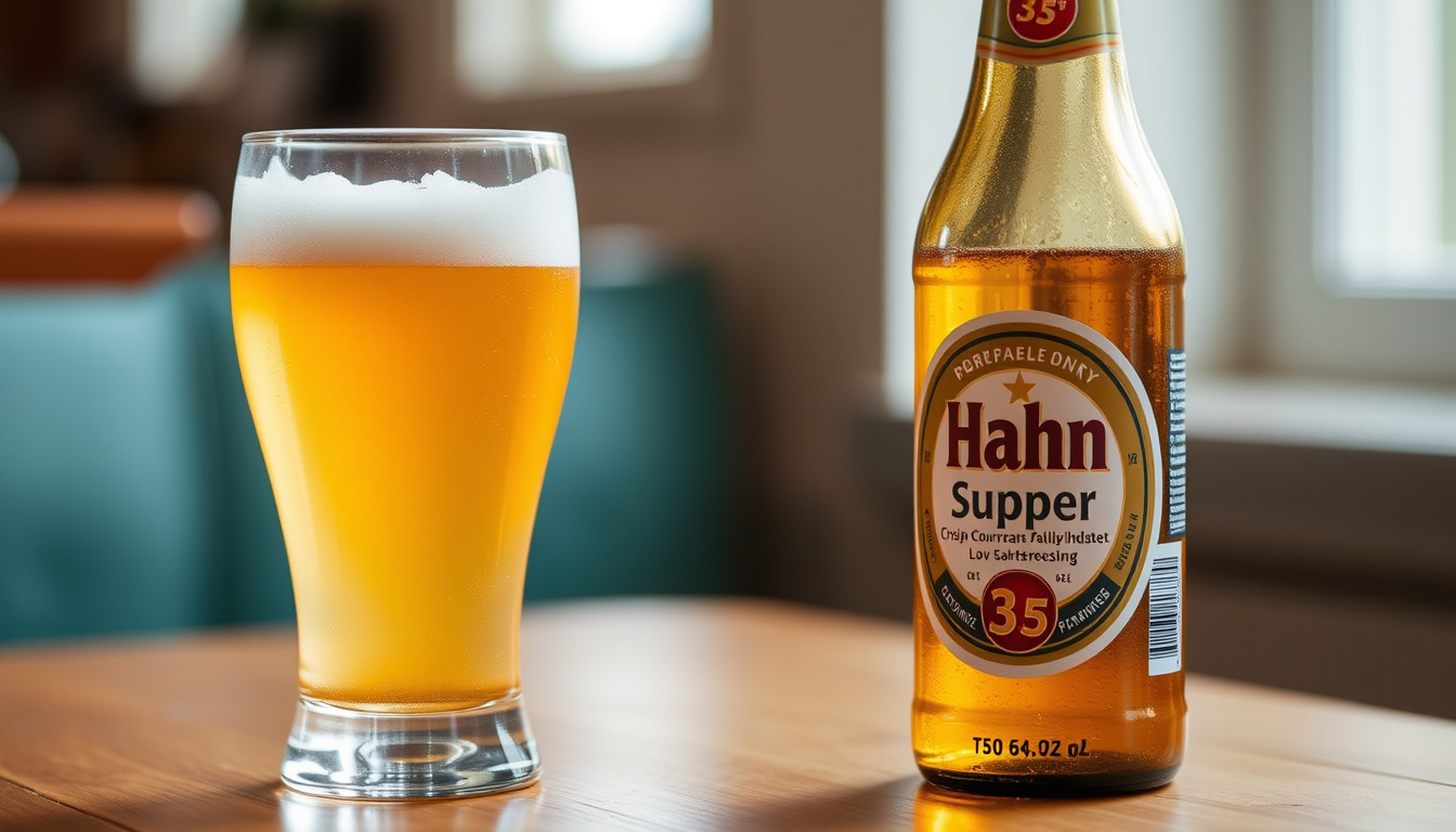 Supeer Lagger Hahn Super Dry 3.5: Mid Strength Lager, Carbs & Review - Oz Currently